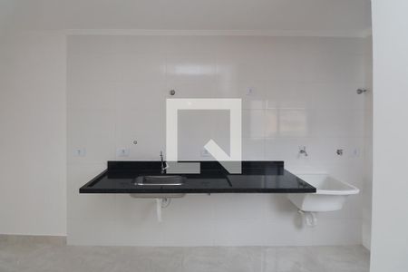 Sala / Cozinha  de apartamento à venda com 2 quartos, 45m² em Vila Rosa, São Paulo