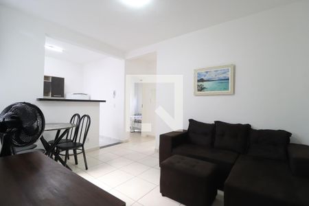 Sala de apartamento para alugar com 2 quartos, 44m² em Gávea, Uberlândia