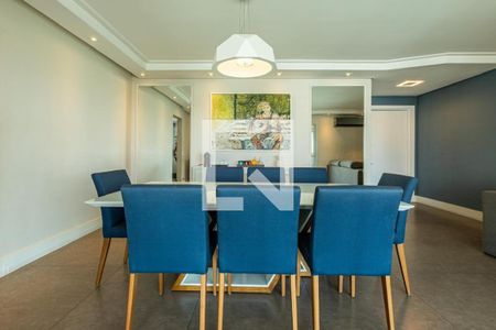 Sala de Jantar de apartamento à venda com 3 quartos, 138m² em Jardim Caravelas, São Paulo