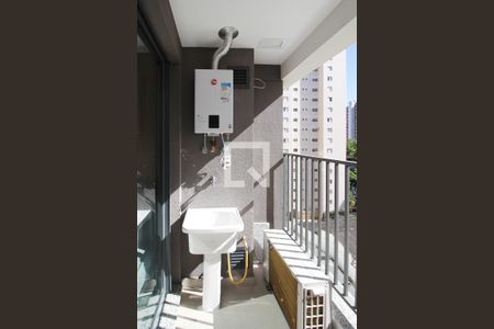 Varanda de apartamento à venda com 1 quarto, 29m² em Indianópolis, São Paulo