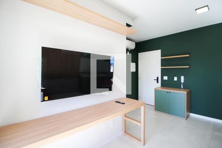 Sala de apartamento à venda com 1 quarto, 29m² em Indianópolis, São Paulo