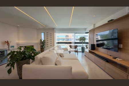 Sala de apartamento à venda com 3 quartos, 118m² em Campo Belo, São Paulo