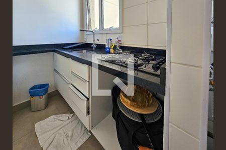 Sala/Cozinha de apartamento à venda com 2 quartos, 56m² em Casa Branca, Santo André