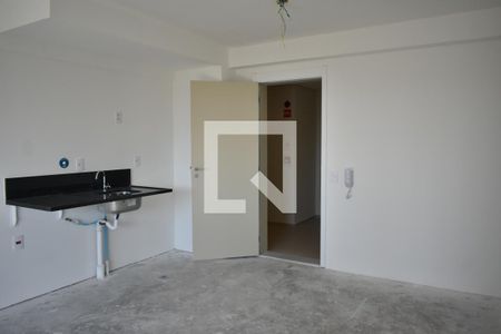 Sala/Cozinha de apartamento à venda com 1 quarto, 46m² em Vila Clementino, São Paulo