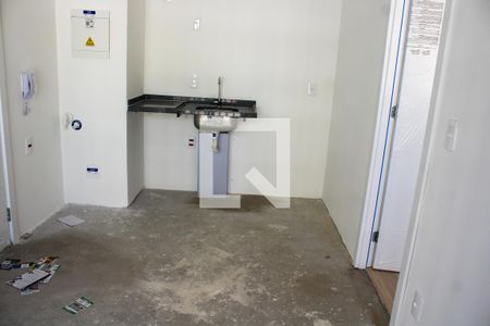 Sala/Cozinha de apartamento à venda com 1 quarto, 26m² em Pinheiros, São Paulo