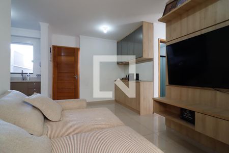 Sala de apartamento à venda com 2 quartos, 75m² em Vila Guilhermina, São Paulo
