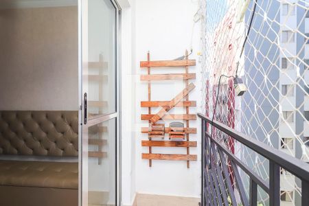 Varanda da Sala de apartamento à venda com 2 quartos, 48m² em Itaquera, São Paulo
