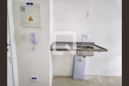 Sala/Cozinha de kitnet/studio à venda com 1 quarto, 25m² em Pinheiros, São Paulo