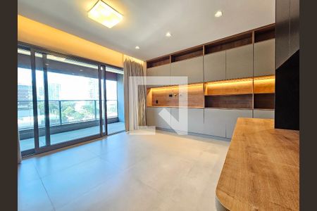 Sala/Quarto de kitnet/studio à venda com 1 quarto, 41m² em Cidade Monções, São Paulo