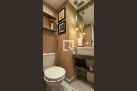 Lavabo  de apartamento à venda com 4 quartos, 124m² em Recreio dos Bandeirantes, Rio de Janeiro