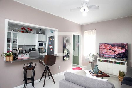 Sala de apartamento à venda com 3 quartos, 134m² em Azenha, Porto Alegre