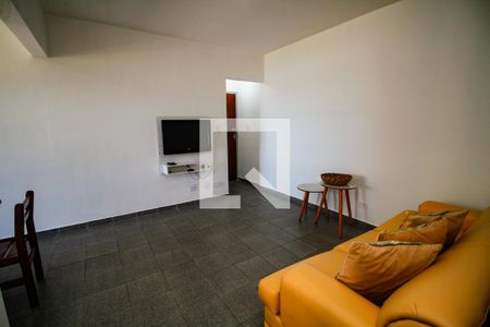 Sala de apartamento para alugar com 2 quartos, 87m² em Canto do Forte, Praia Grande