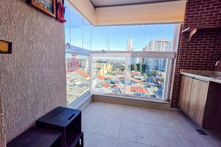 Varanda  de apartamento para alugar com 2 quartos, 76m² em Campestre, Santo André