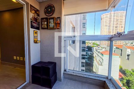 Varanda  de apartamento para alugar com 2 quartos, 76m² em Campestre, Santo André