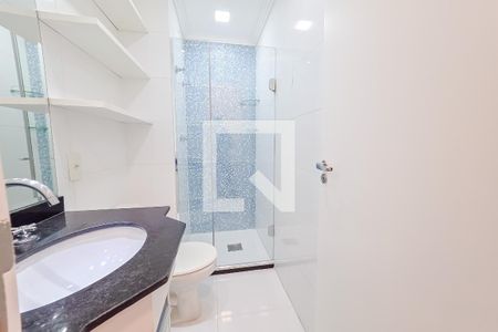 Banheiro de apartamento para alugar com 2 quartos, 76m² em Campestre, Santo André