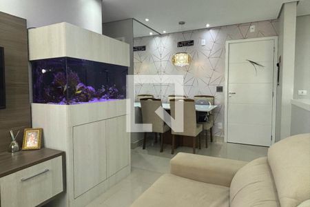 Sala de apartamento à venda com 2 quartos, 53m² em Paulicéia, São Bernardo do Campo