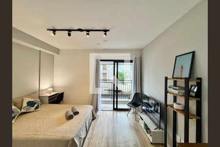 Sala / Quarto de apartamento para alugar com 1 quarto, 24m² em Perdizes, São Paulo