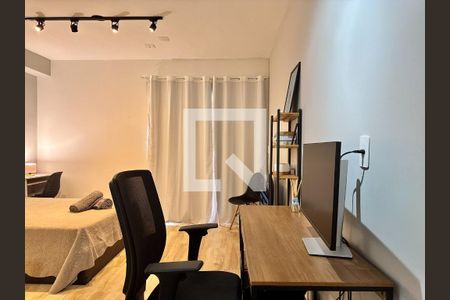 Sala / Quarto de apartamento para alugar com 1 quarto, 24m² em Perdizes, São Paulo