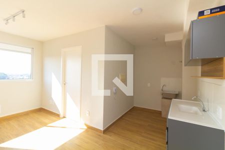 Sala/Cozinha de apartamento para alugar com 2 quartos, 35m² em Conjunto Habitacional Santa Etelvina Iii, São Paulo
