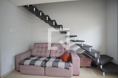 Sala de casa de condomínio para alugar com 3 quartos, 100m² em São João do Rio Vermelho, Florianópolis