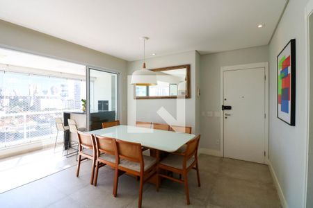 Sala de apartamento à venda com 3 quartos, 116m² em Jardim das Acacias, São Paulo