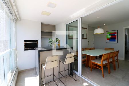 Varanda de apartamento à venda com 3 quartos, 116m² em Jardim das Acacias, São Paulo