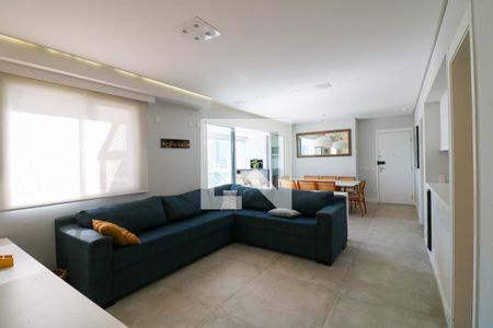 Sala de apartamento à venda com 3 quartos, 116m² em Jardim das Acacias, São Paulo