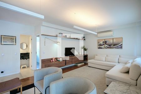 Sala de apartamento para alugar com 3 quartos, 173m² em Panamby, São Paulo