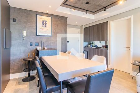 Sala de apartamento para alugar com 1 quarto, 52m² em Petrópolis, Porto Alegre