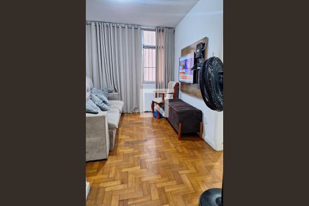 Sala de apartamento à venda com 2 quartos, 65m² em Icaraí, Niterói