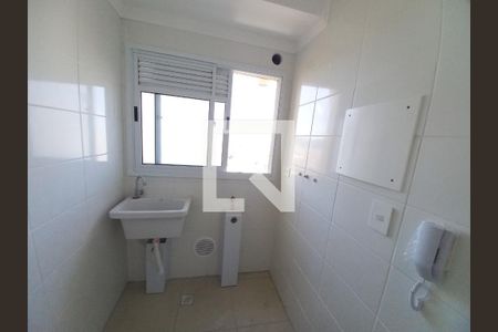 Área de Serviço de apartamento para alugar com 2 quartos, 46m² em Parque Sao Vicente, São Vicente