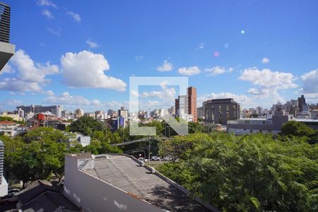 Sala_Quarto  de kitnet/studio para alugar com 1 quarto, 25m² em Boa Vista, Porto Alegre