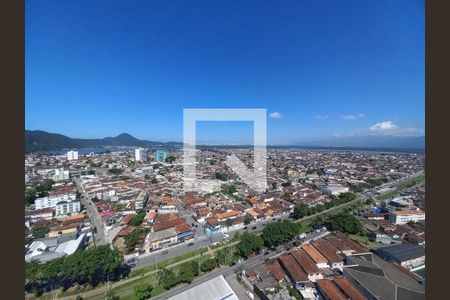 Vista da Varanda de apartamento para alugar com 2 quartos, 46m² em Parque Sao Vicente, São Vicente