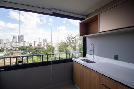 Varanda da Sala de apartamento para alugar com 2 quartos, 69m² em Parque Campolim, Sorocaba
