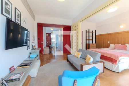 Sala de apartamento para alugar com 1 quarto, 60m² em Bela Vista, São Paulo