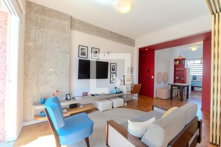 Sala de apartamento para alugar com 1 quarto, 60m² em Bela Vista, São Paulo