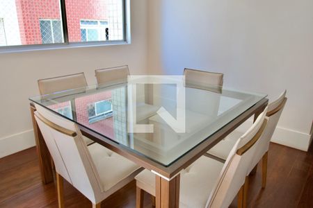 Sala - Mesa de apartamento para alugar com 4 quartos, 130m² em Buritis, Belo Horizonte