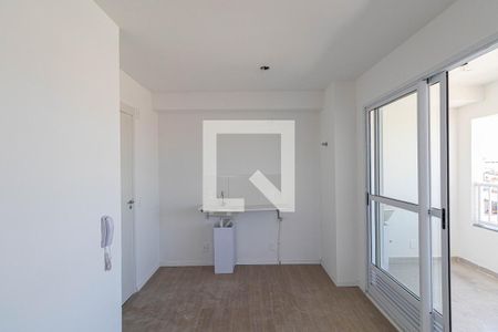 Sala e Cozinha de apartamento à venda com 2 quartos, 36m² em Jardim Danfer, São Paulo