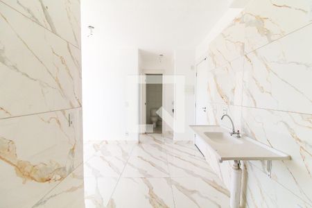 Cozinha de apartamento para alugar com 2 quartos, 35m² em Vila Norma, São Paulo