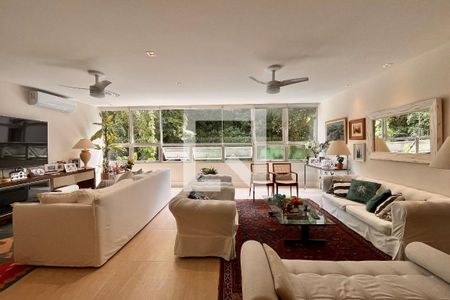 Sala de apartamento à venda com 3 quartos, 144m² em Copacabana, Rio de Janeiro