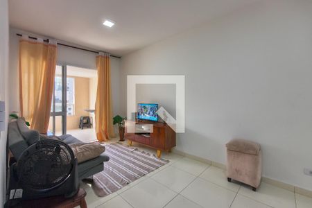 Sala de apartamento para alugar com 2 quartos, 86m² em Aviação, Praia Grande
