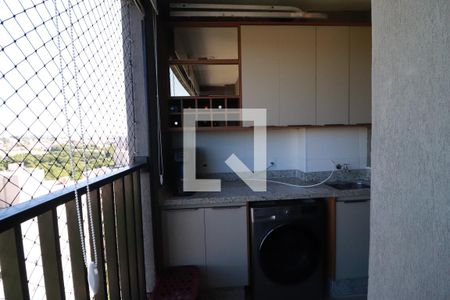 Varanda/ area de serviço de casa para alugar com 2 quartos, 59m² em Vila Guiomar, Ribeirão Preto