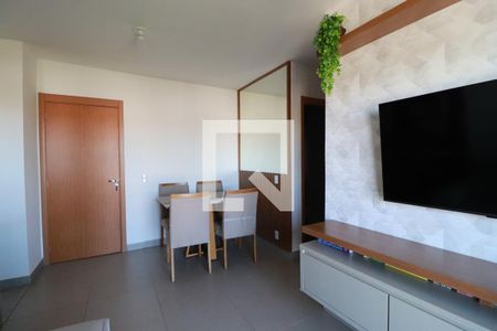 Sala de casa para alugar com 2 quartos, 59m² em Vila Guiomar, Ribeirão Preto