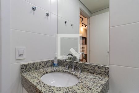 Banheiro de kitnet/studio à venda com 1 quarto, 25m² em Perdizes, São Paulo