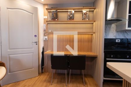 Detalhe Sala de apartamento para alugar com 1 quarto, 47m² em Portão, Curitiba