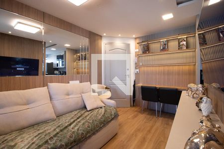 Sala de apartamento para alugar com 1 quarto, 47m² em Portão, Curitiba