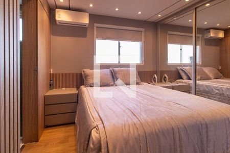 Quarto Suíte de apartamento para alugar com 1 quarto, 47m² em Portão, Curitiba