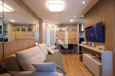 Sala de apartamento para alugar com 1 quarto, 47m² em Portão, Curitiba