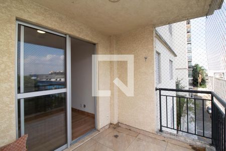 Varanda da Sala de apartamento para alugar com 3 quartos, 76m² em Picanço, Guarulhos
