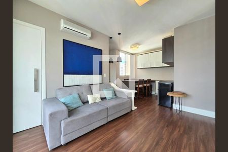 Sala de apartamento para alugar com 2 quartos, 70m² em Moema, São Paulo